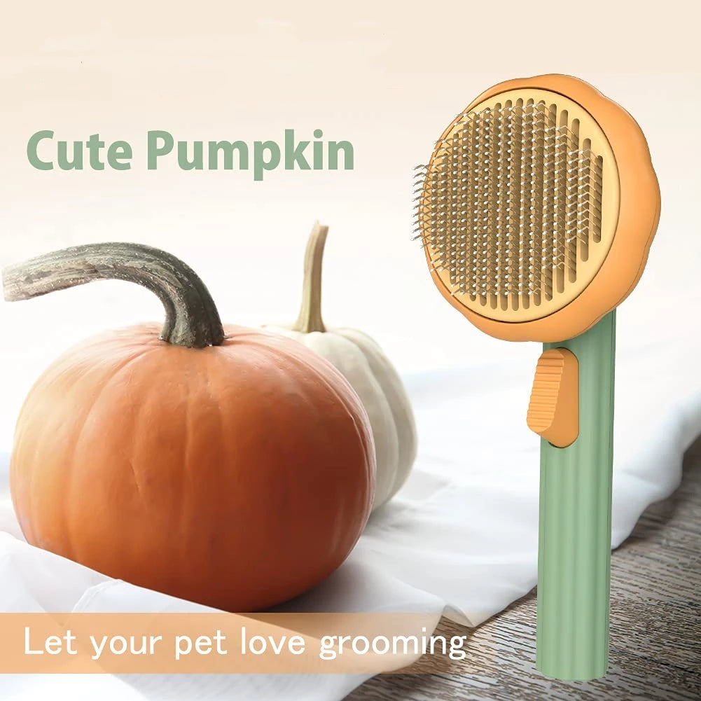 Cepillo Autolimpiable Calabaza para Perros y Gatos – detalle 6 | Pawvora