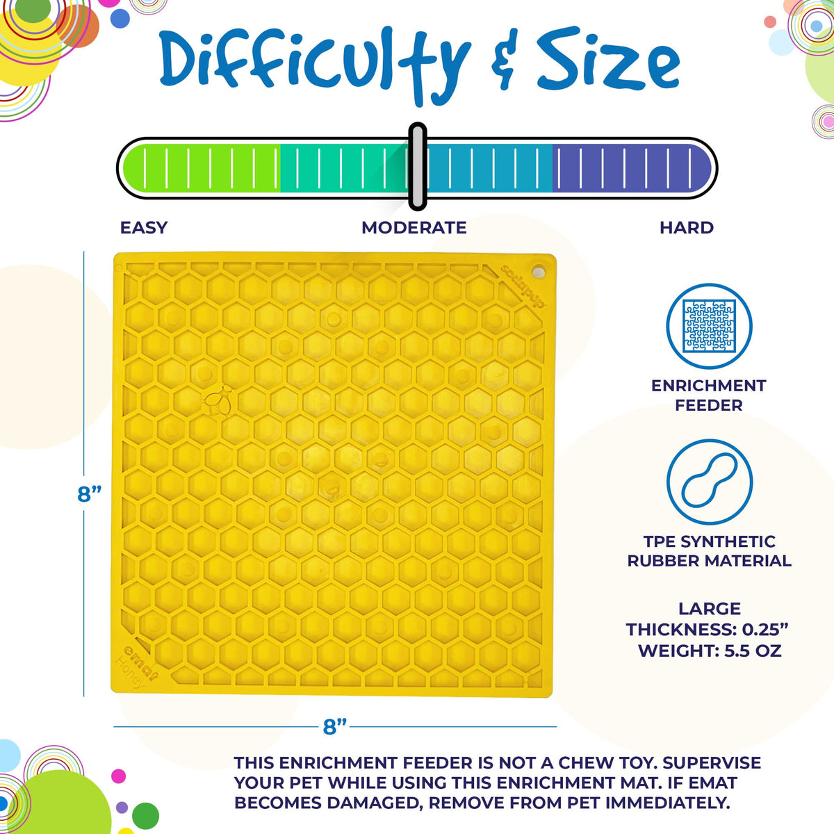 Alfombrilla para Lamer Honeycomb eMat – detalle 8 | Pawvora