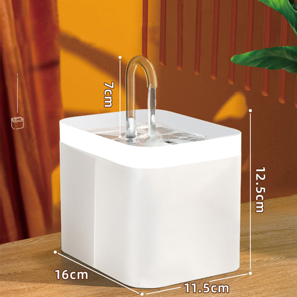Fuente de Agua Automática Silenciosa para Gatos 1.5 L con Filtro – detalle 8 | Pawvora