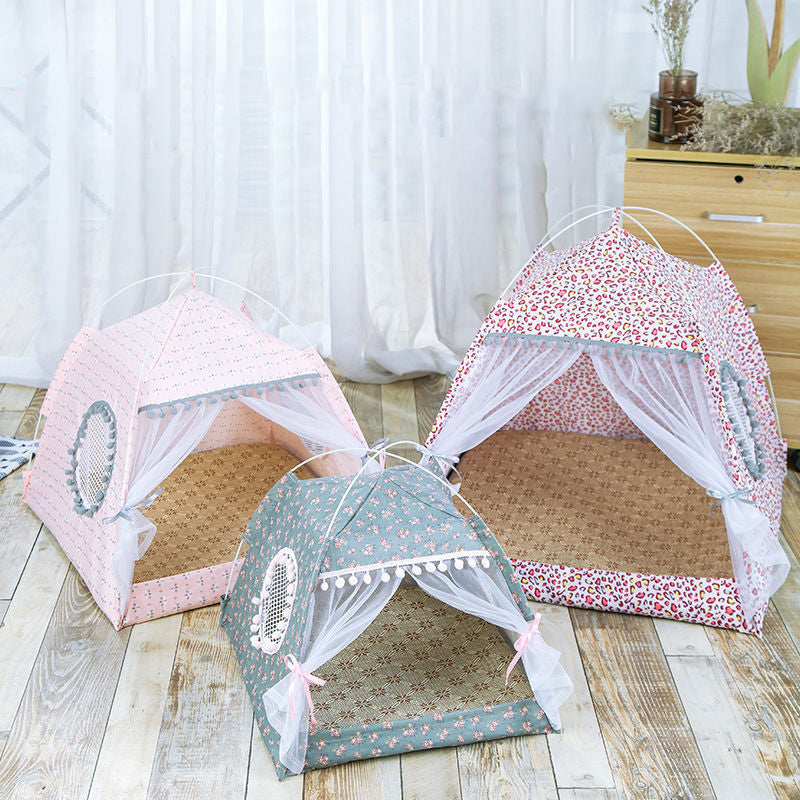 Cama Tienda Calmante para Gatos y Perros Pequeños | Pawvora