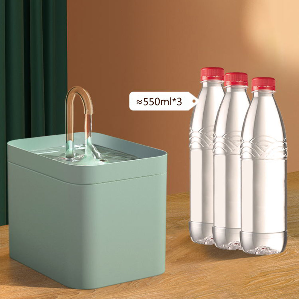 Fuente de Agua Automática Silenciosa para Gatos 1.5 L con Filtro – detalle 4 | Pawvora