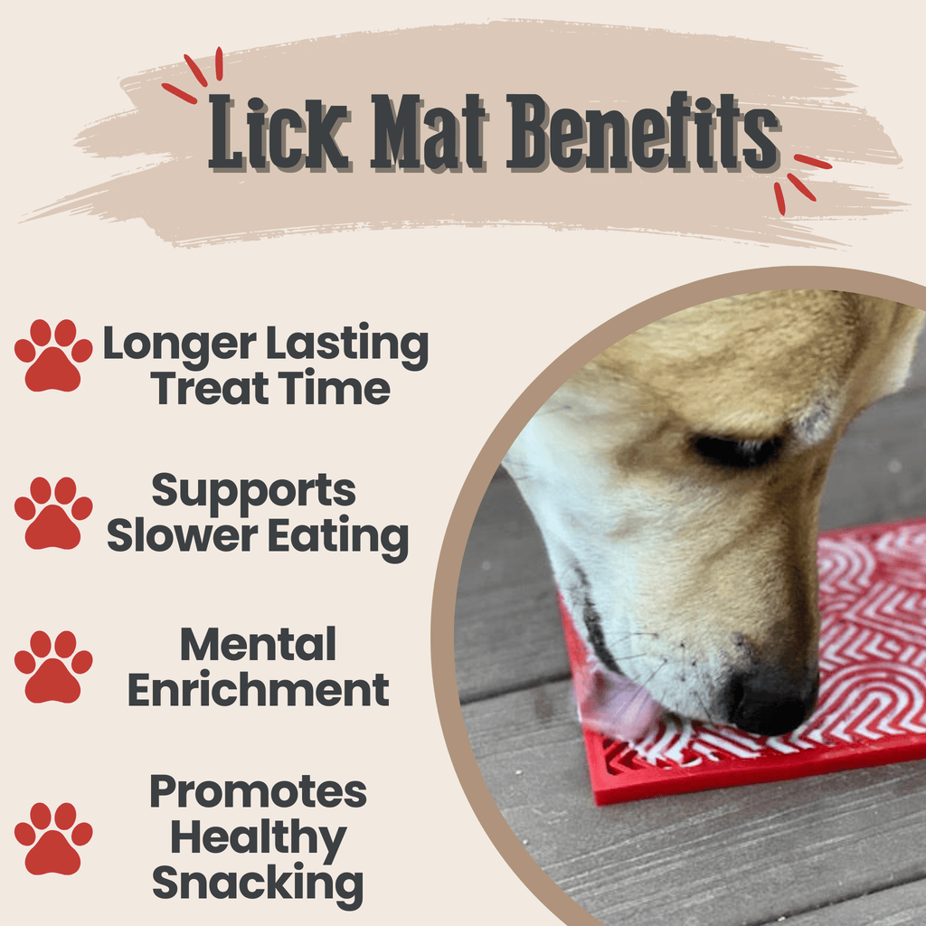 Alfombrilla para Lamer para Gatos y Perros Pequeños – Calma