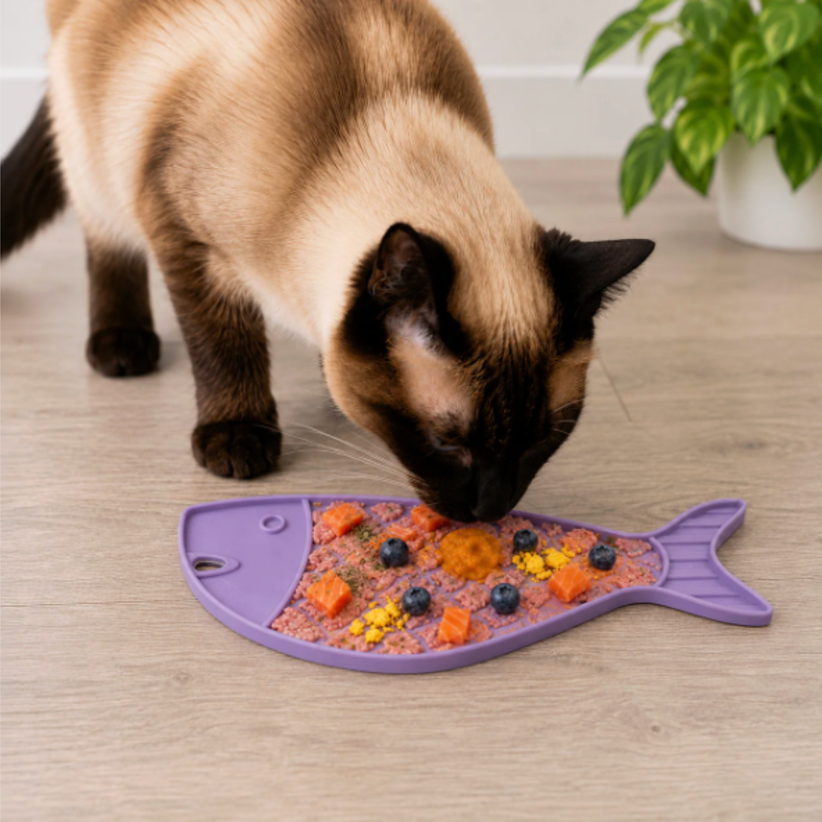 Alfombrilla para Lamer para Gatos y Perros Pequeños – Calma
