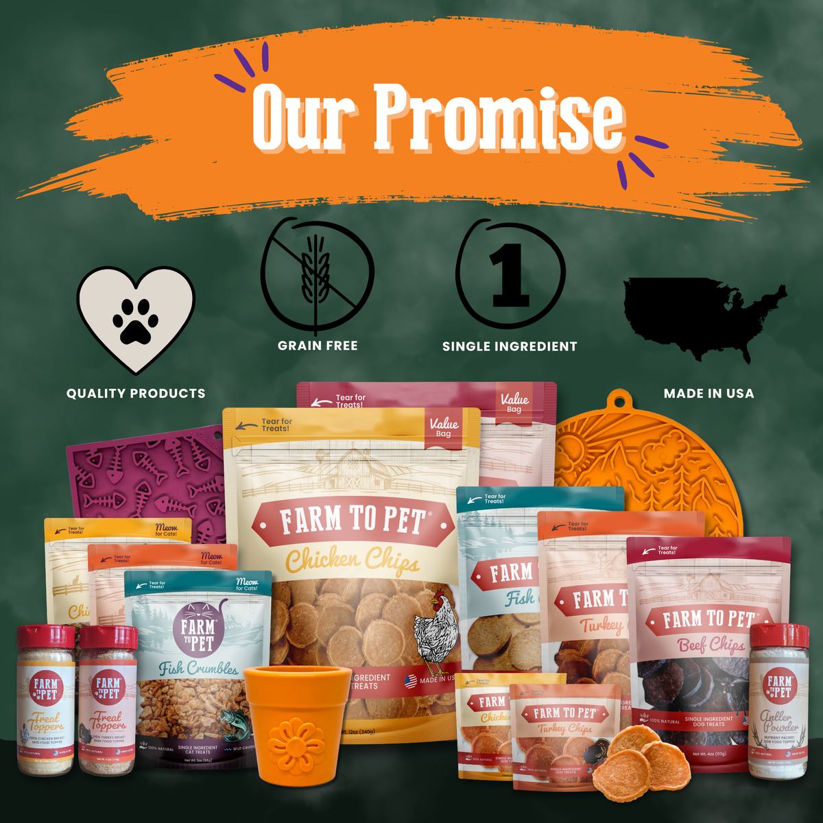 Mix de Chips Trick or Treat – Premios de Halloween para Perros