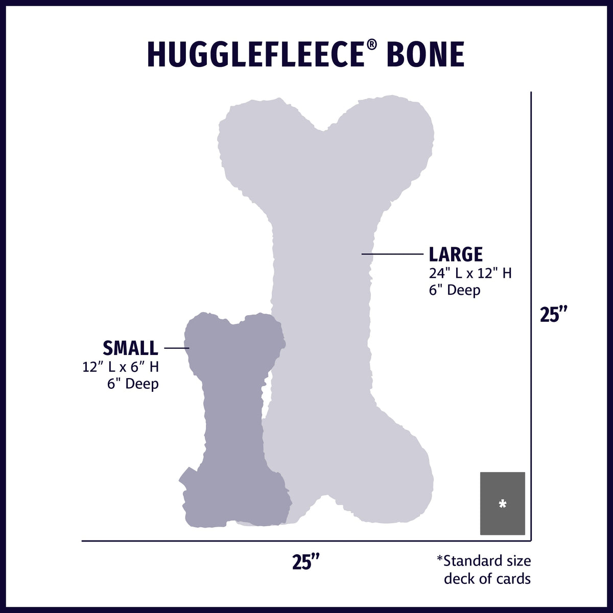 Hueso de Peluche HuggleHug con Spray Calmante de Lavanda