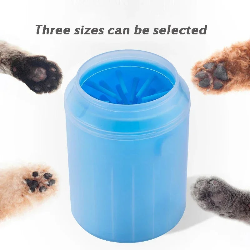 Vaso Lavapatas Portátil de Silicona para Perros y Gatos – detalle 2 | Pawvora