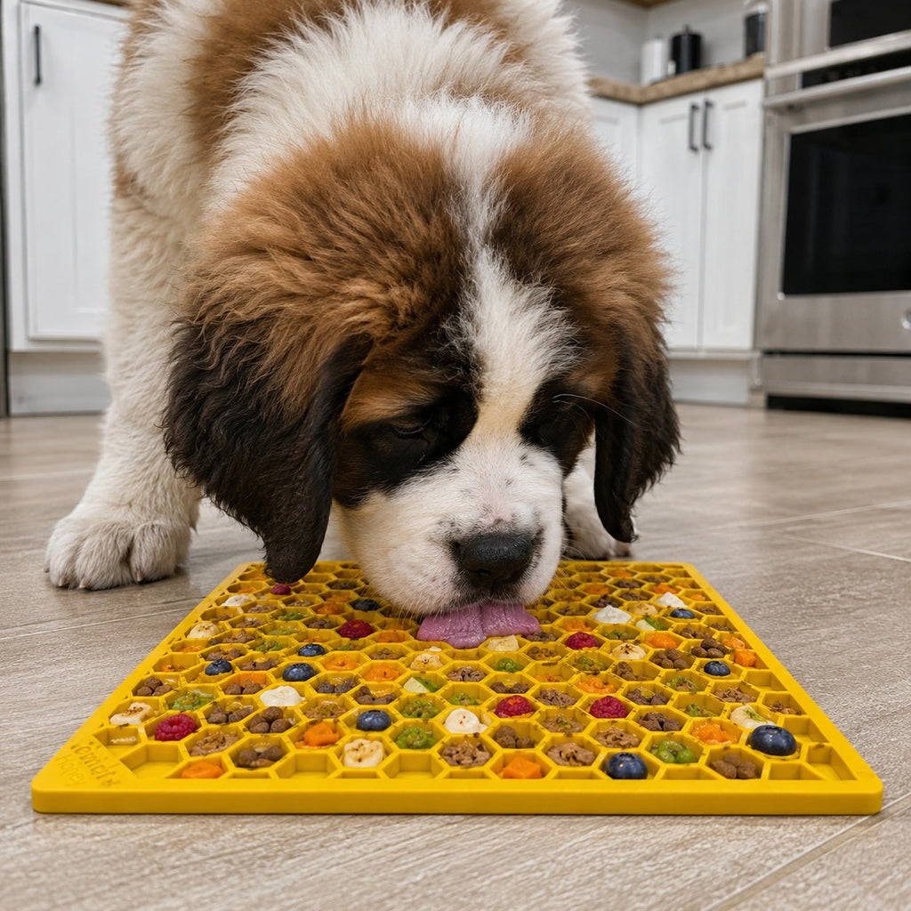 Alfombrilla para Lamer Honeycomb eMat – Calma para Perros y Gatos