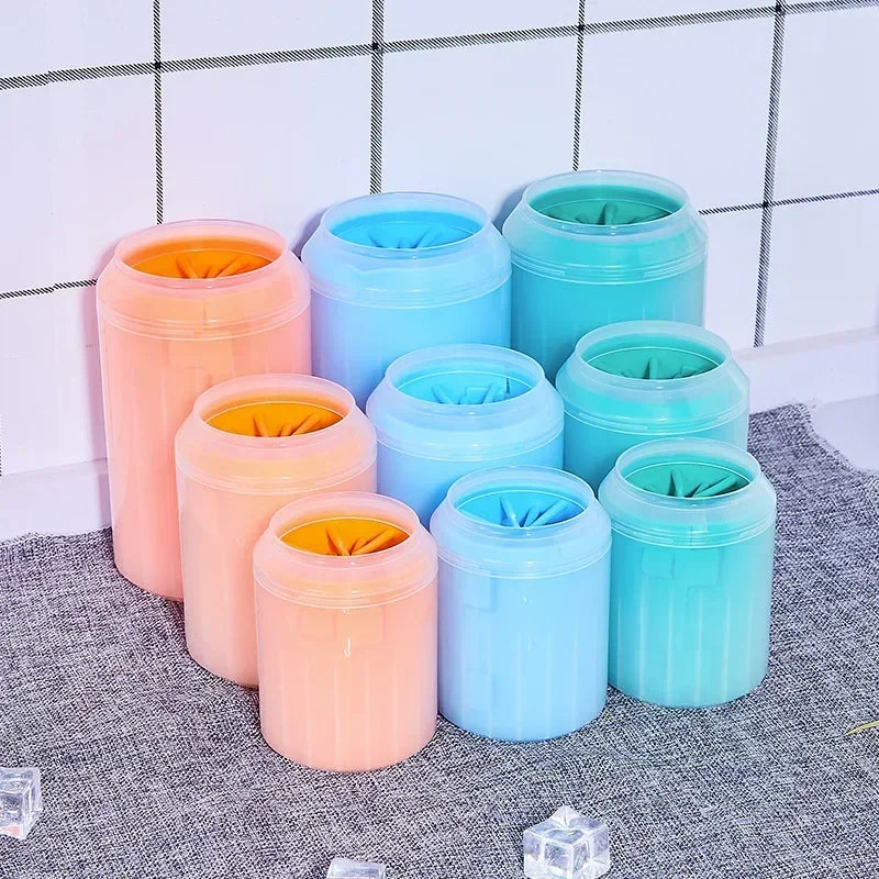 Vaso Lavapatas Portátil de Silicona para Perros y Gatos – detalle 4 | Pawvora