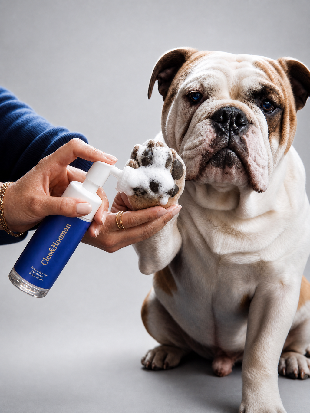 Espuma Limpiadora de Patas con Cepillo – detalle 4 | Pawvora
