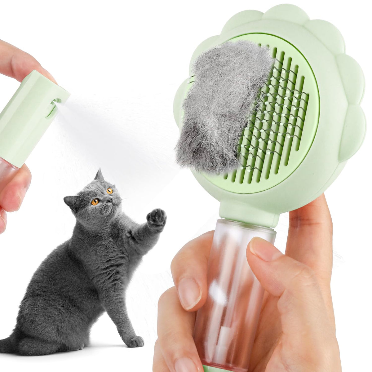 Cepillo con Vapor para Gatos – detalle 10 | Pawvora