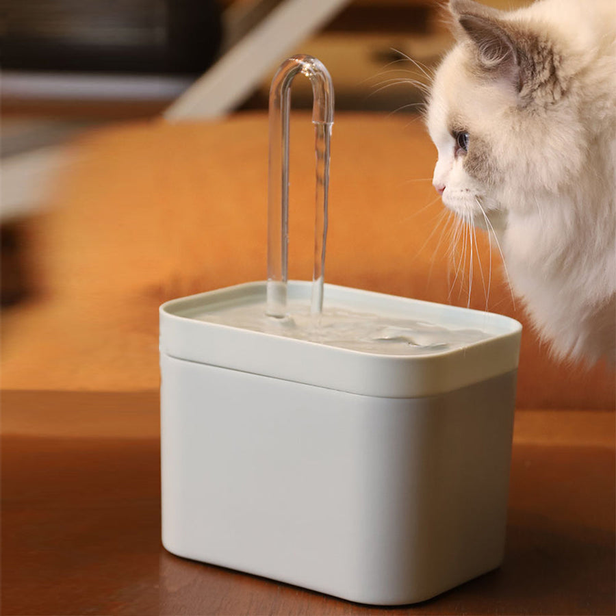 Fuente de Agua Automática Silenciosa para Gatos 1.5 L con Filtro | Pawvora