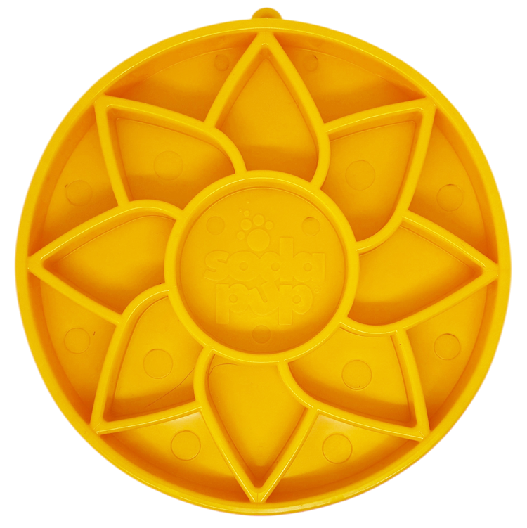 Comedero Lento Girasol para Perros – detalle 4 | Pawvora